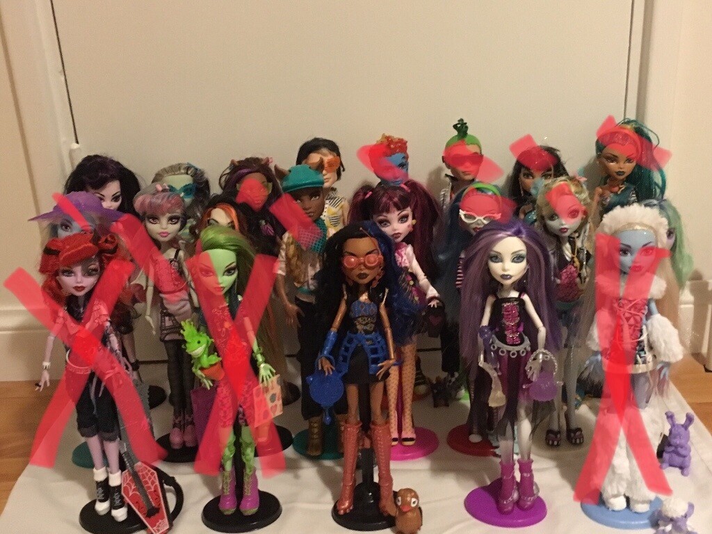 monster high doll bundle